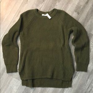 NWT Madewell olive sweater